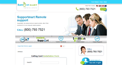 Desktop Screenshot of callingcard.supportmart.net